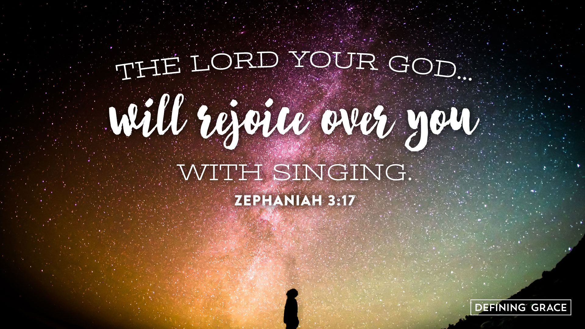 Scripture Images For Zephaniah 3:17 - Defining Grace